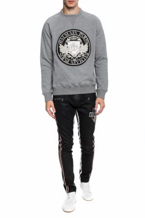 Sweatshirt with an application, zdjęcie 2 Sweatshirt with an application od Balmain